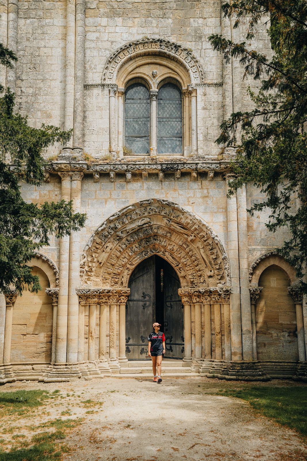 Abbaye de Blasimon sur le chemin d'Amadour en Entre-deux-Mers