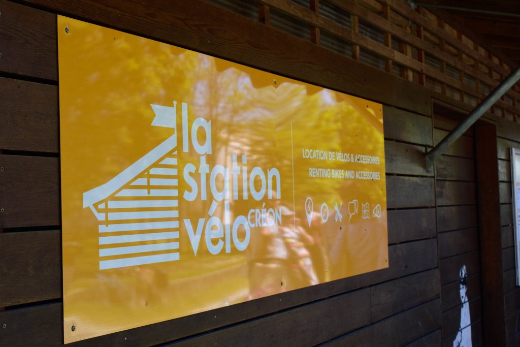 station vélo location de vélo Créon Gironde 