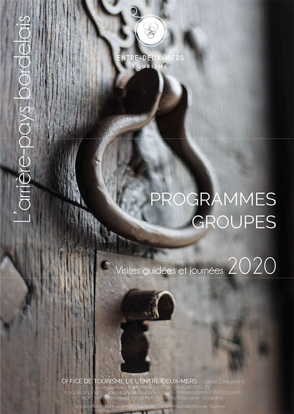 ENTRE DEUX MERS TOURISME CATALOGUE SÉJOURS GROUPES